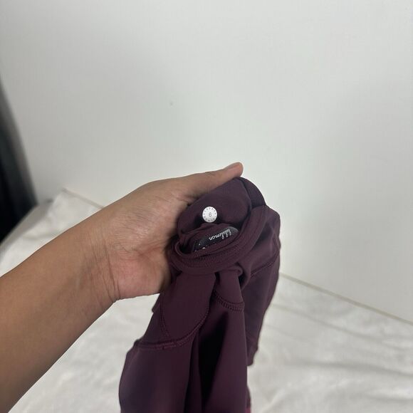 Lululemon Colour Me Ombre Tight 28" Leggings Dark Adobe Blush Berry Violet Red 6 - Picture 10 of 12